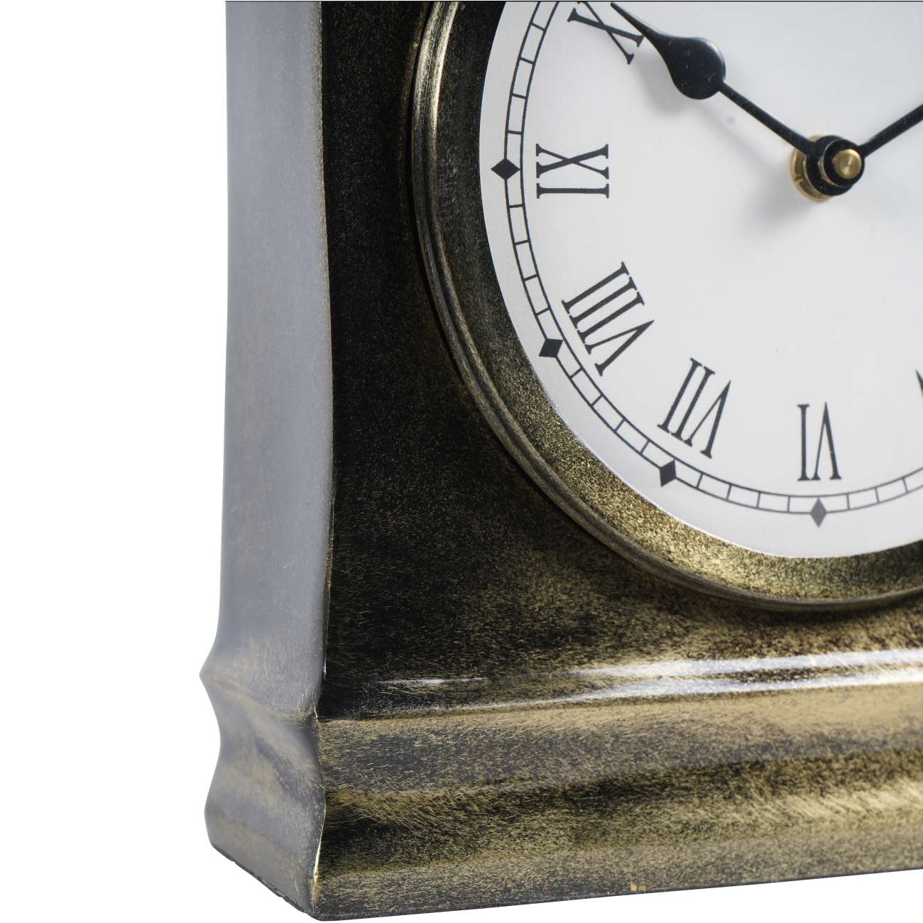 Taunton Antique Bronze Finish Mantel Clock | Large